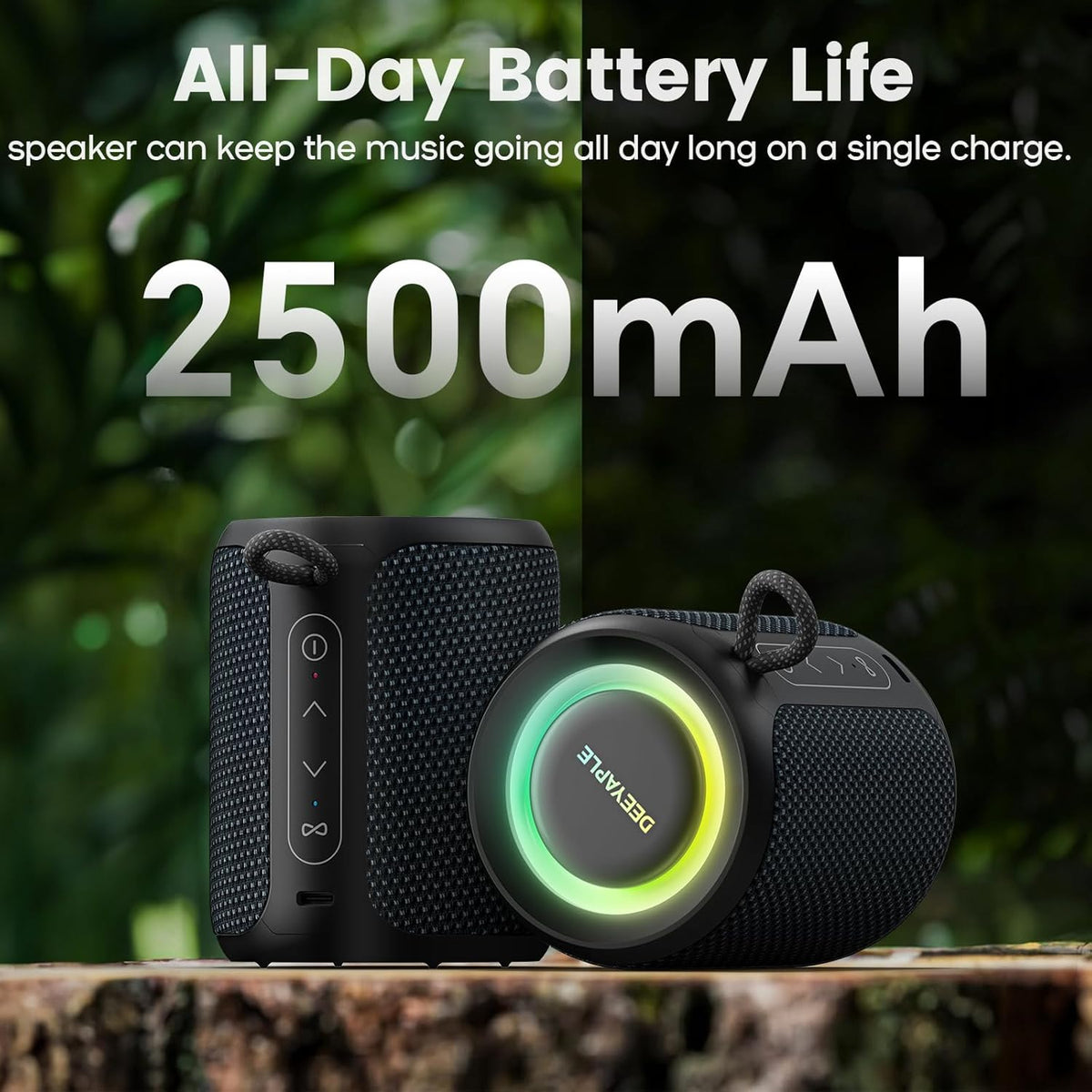 Altavoz Bluetooth inalámbrico, IP67 impermeable y a prueba de polvo...