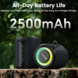 Altavoz Bluetooth inalámbrico, IP67 impermeable y a prueba de polvo...