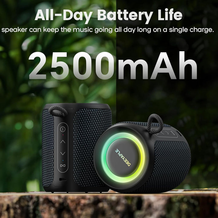 Altavoz Bluetooth inalámbrico, IP67 impermeable y a prueba de polvo...
