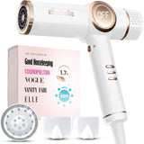 ELLA BELLA® Secador de pelo iónico profesional con difusor \u2022 S...