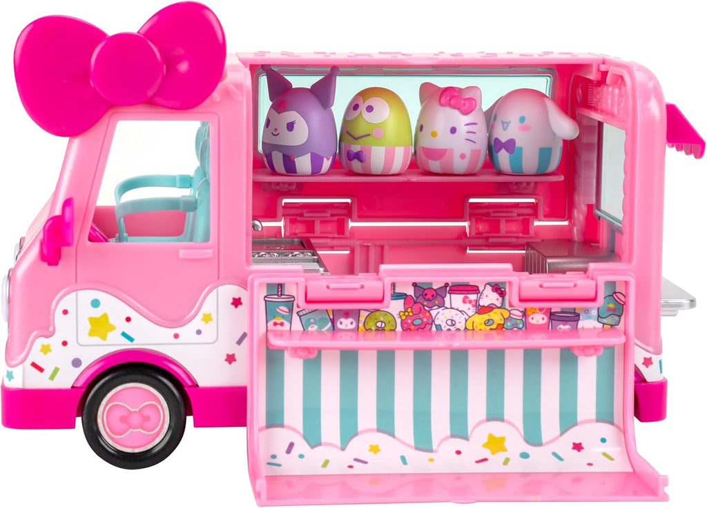 Squish--longs Hello Kitty y Friends Hello Kitty Cafe Truck Playset