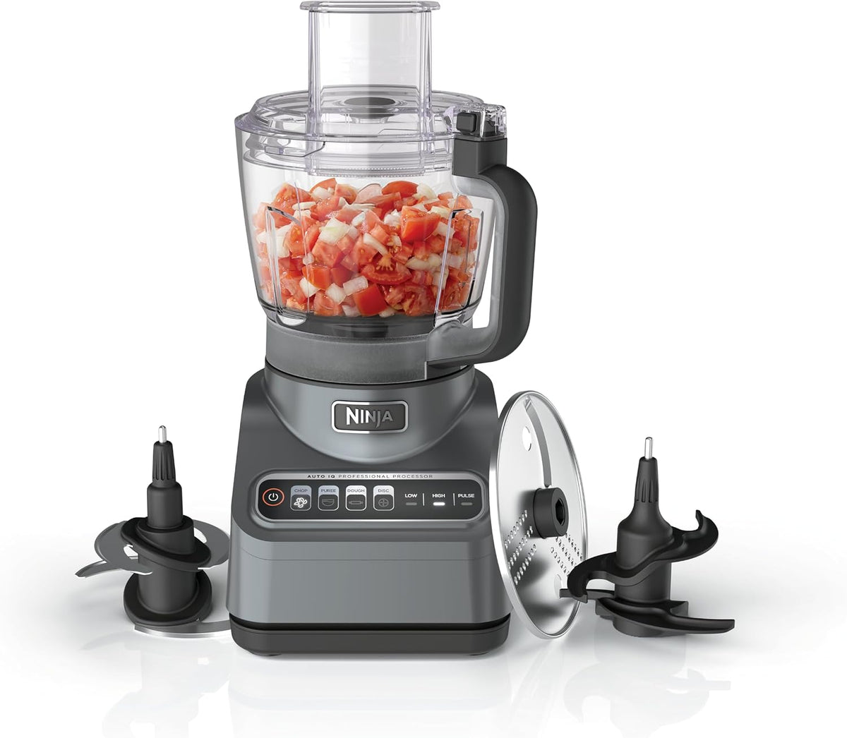 Ninja Procesador de alimentos Professional Plus, 1000PW, 9 tazas, gris