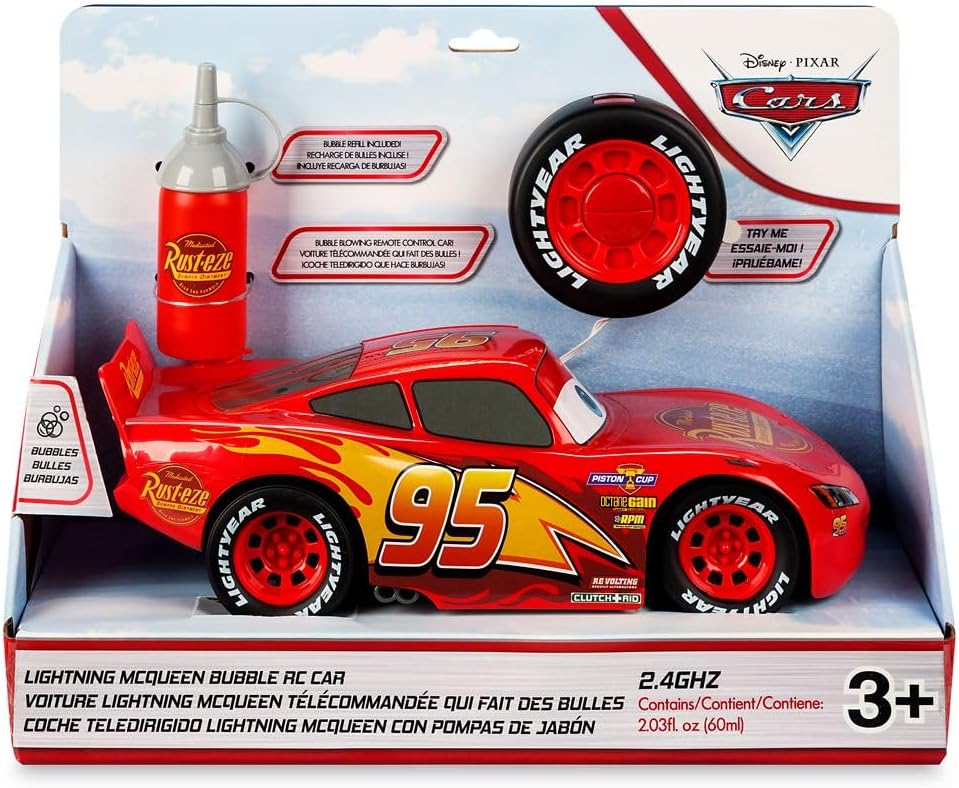 Disney Store Oficial Auto de Control Remoto Lightning McQueen que S...