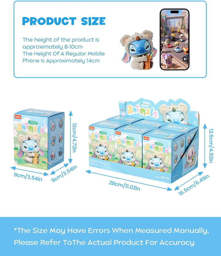 MINISO Disney Lilo Stitch - Caja ciega de animales de la