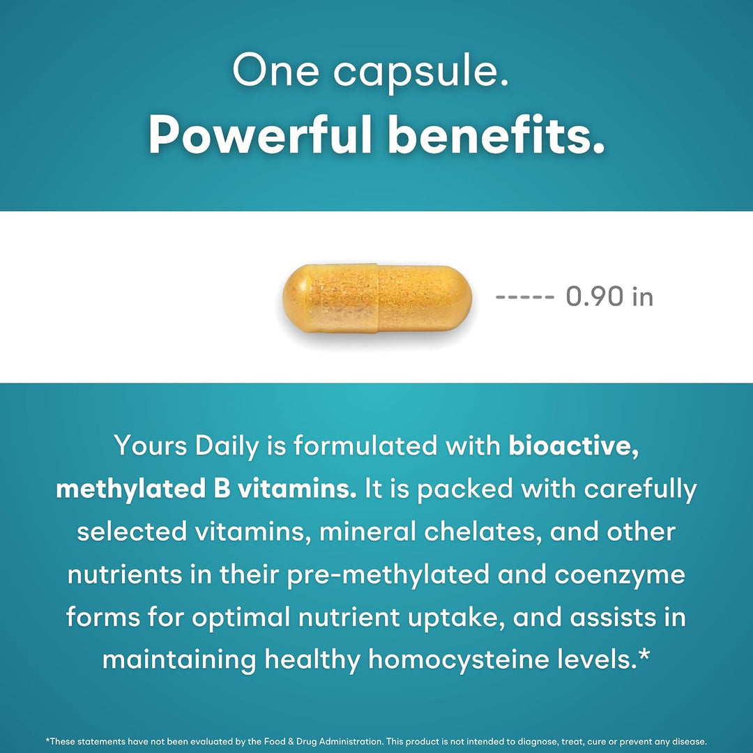 You Vites - Multivitamina metilada para hombres y mujeres, Metil mu...