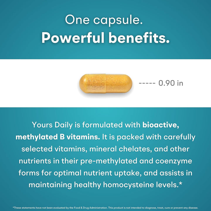 You Vites - Multivitamina metilada para hombres y mujeres, Metil mu...