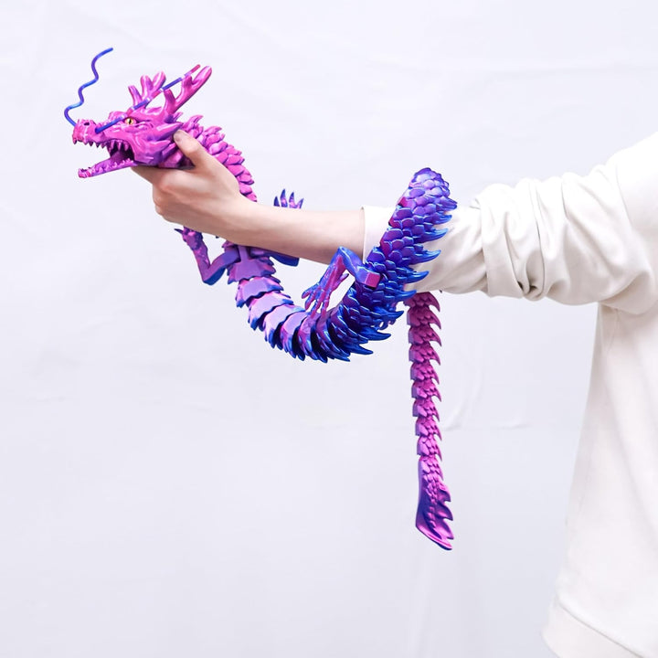 Modelos de dragón impresos en 3D súper grandes de 47.3 pulgadas, fi...