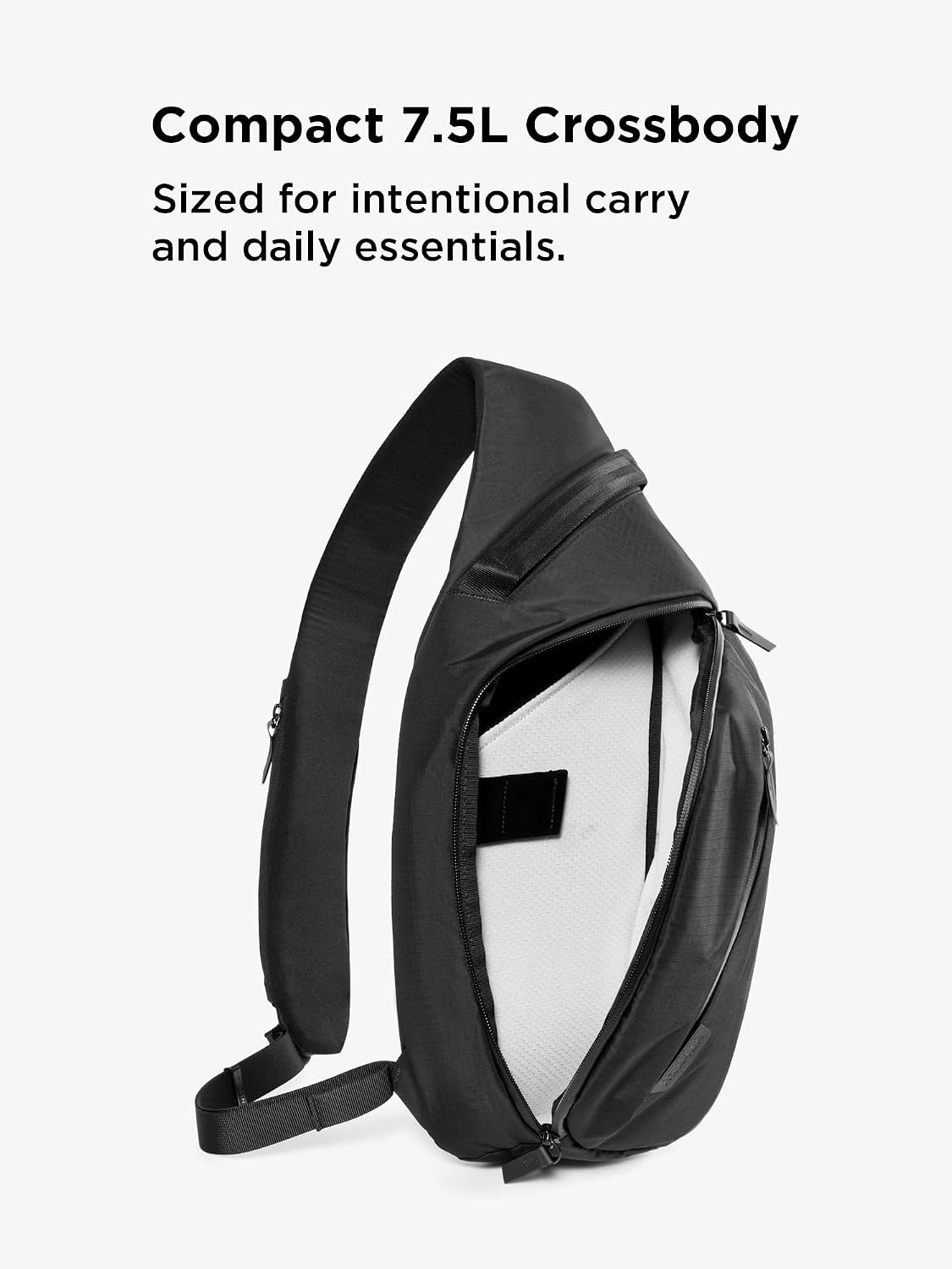ALPAKA Metro Crossbody Hombro Derecho 7.5L - Bolso cruzado para hombre, mochila bandolera - Se adapta a tablet de 11 pulgadas - Un solo hombro