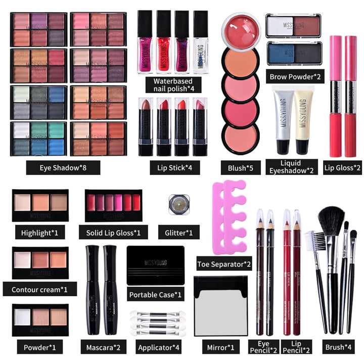 FantasyDay - Juego de maquillaje todo en uno para vacaciones | Kit...
