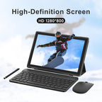Android 15 | Tabalet con teclado | Tablet 10 pulgadas | Tablet 2, Negro
