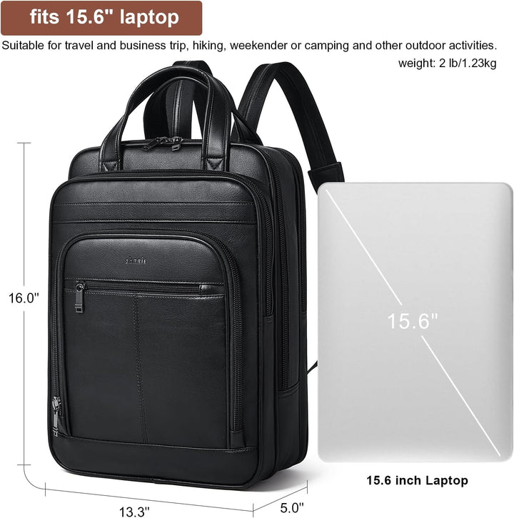 Shrrie Mochila para laptop para hombres y mujeres, mochila de traba...
