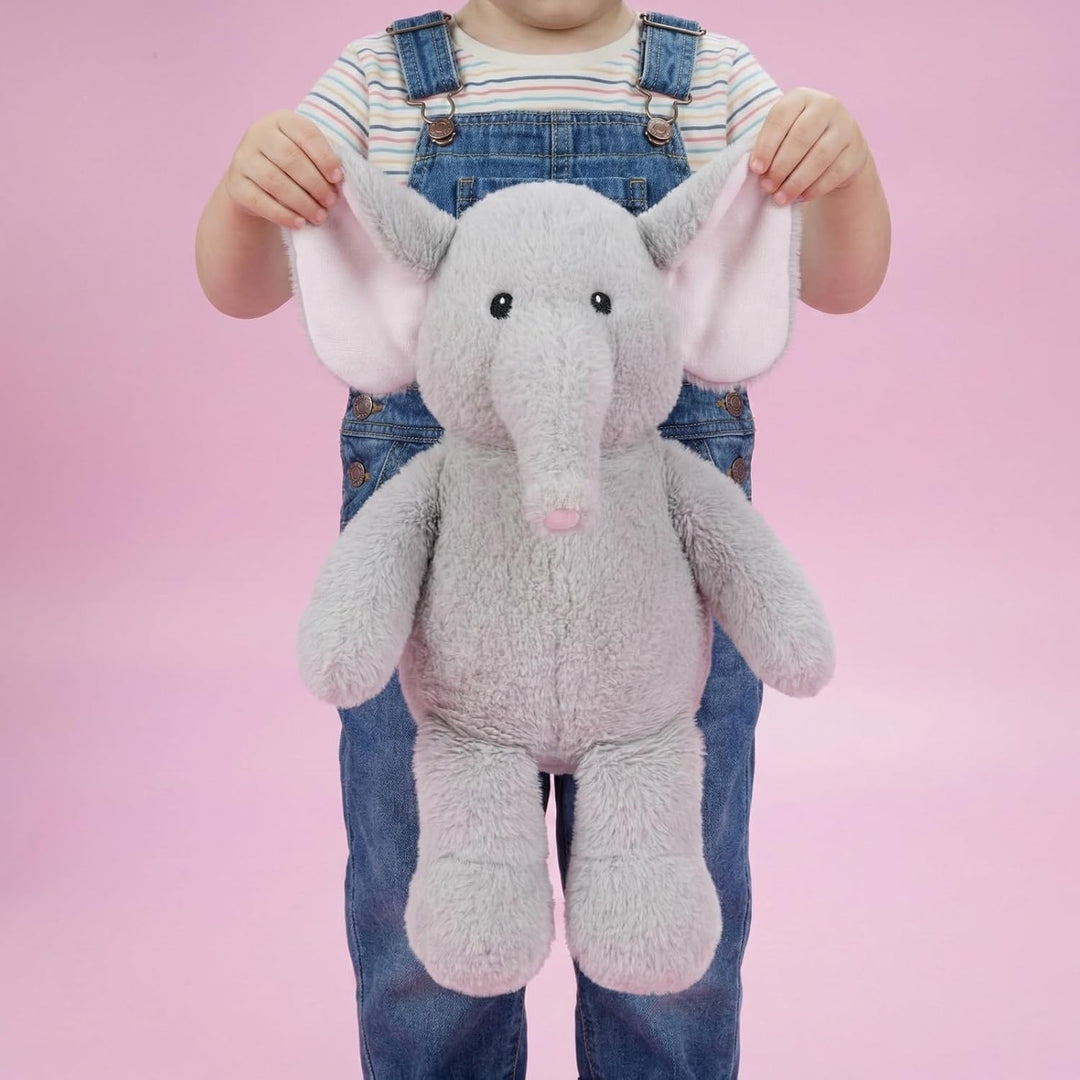 WEIGEDU Oso de peluche de elefante, juguetes de elefante de peluche...