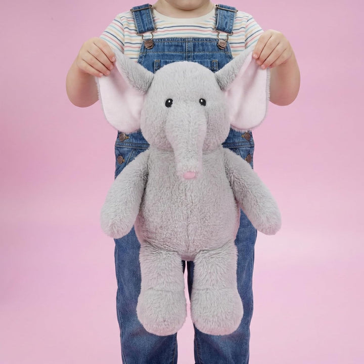 WEIGEDU Oso de peluche de elefante, juguetes de elefante de peluche...