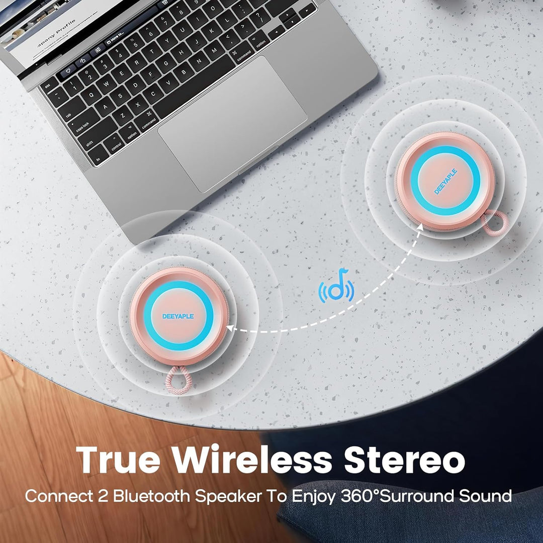 Altavoz Bluetooth inalámbrico, IP67 impermeable y a prueba de polvo...