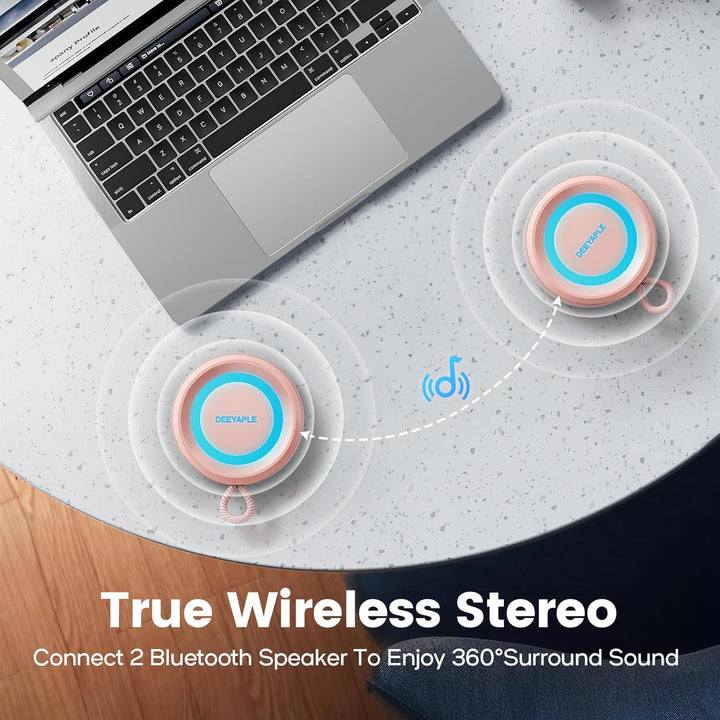 Altavoz Bluetooth inalámbrico, IP67 impermeable y a prueba de polvo...