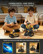 Kit de Construcción de Robot 5 en 1 STEM, Juguetes de Robot RC para Niños de 6+ años