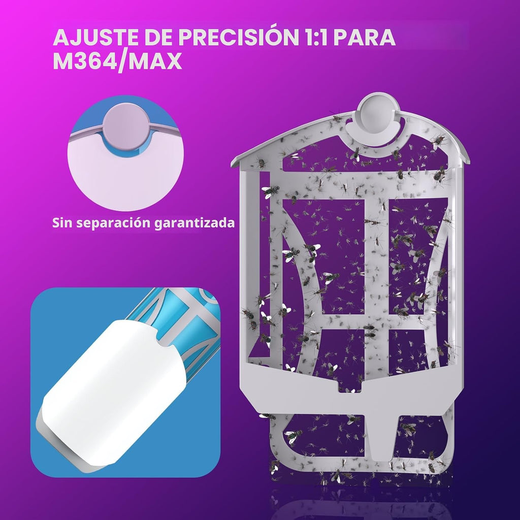 Paquete de 10 repuestos para trampas de insectos voladores, compatibles con M364 M364A y Max, fáciles de usar