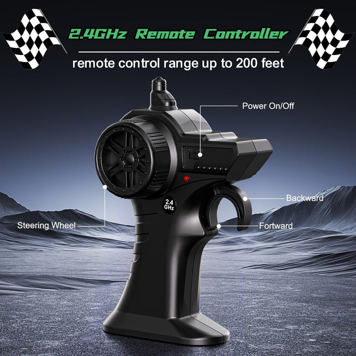 Vensico Coche de Control Remoto RC Coches Todo Terreno Camión Monst...