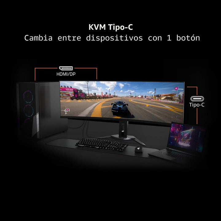 Monitor para juegos GIGABYTE M27UP SA 27" SuperSpeed IPS Dual M...