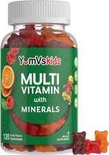 YumVs Kids - Gomitas multivitamínicas masticables con sabor a fruta...