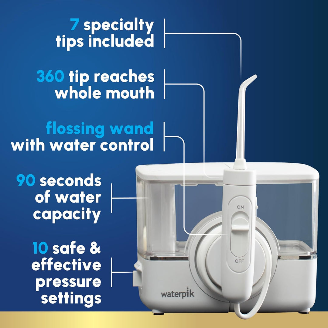 Waterpik ION - Irrigador dental profesional, recargable y portátil...