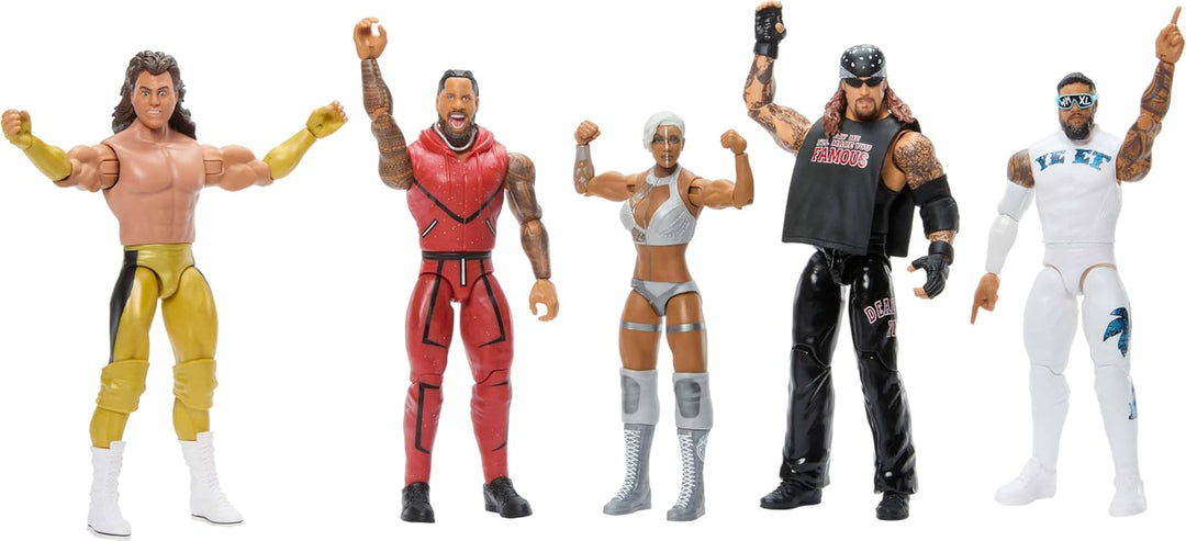Mattel WWE Jey USO Figura de acción Main Event Series #161