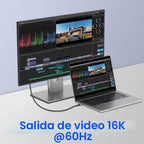 USB C Cable 80Gbps 1.5ft 2 Packs, Short USB 4 Cable 240W, 16K Monitor