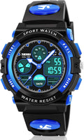ATIMO Reloj impermeable multifunción LED para niños - Regalos para niños