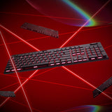 Redragon K618 PRO Teclado mecánico RGB inalámbrico de 3 modos, BT\/...