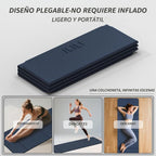 ILILI Alfombra de yoga plegable 71 * 24 * 0.3 pulgadas