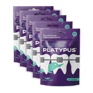Platypus - Hilo dental de ortodoncia para aparatos ortopédicos, 30...