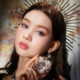 Flower Knows Little Angel - Juego de brillo de labios en barra de b...