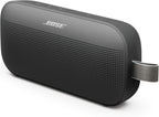Bose SoundLink Flex Bluetooth Speaker (2nd Gen) - Portable Outdoor Speaker con Hi-Fi Audio, Waterproof y Dustproof, USB-C, hasta 12 Hours Battery Life, negro