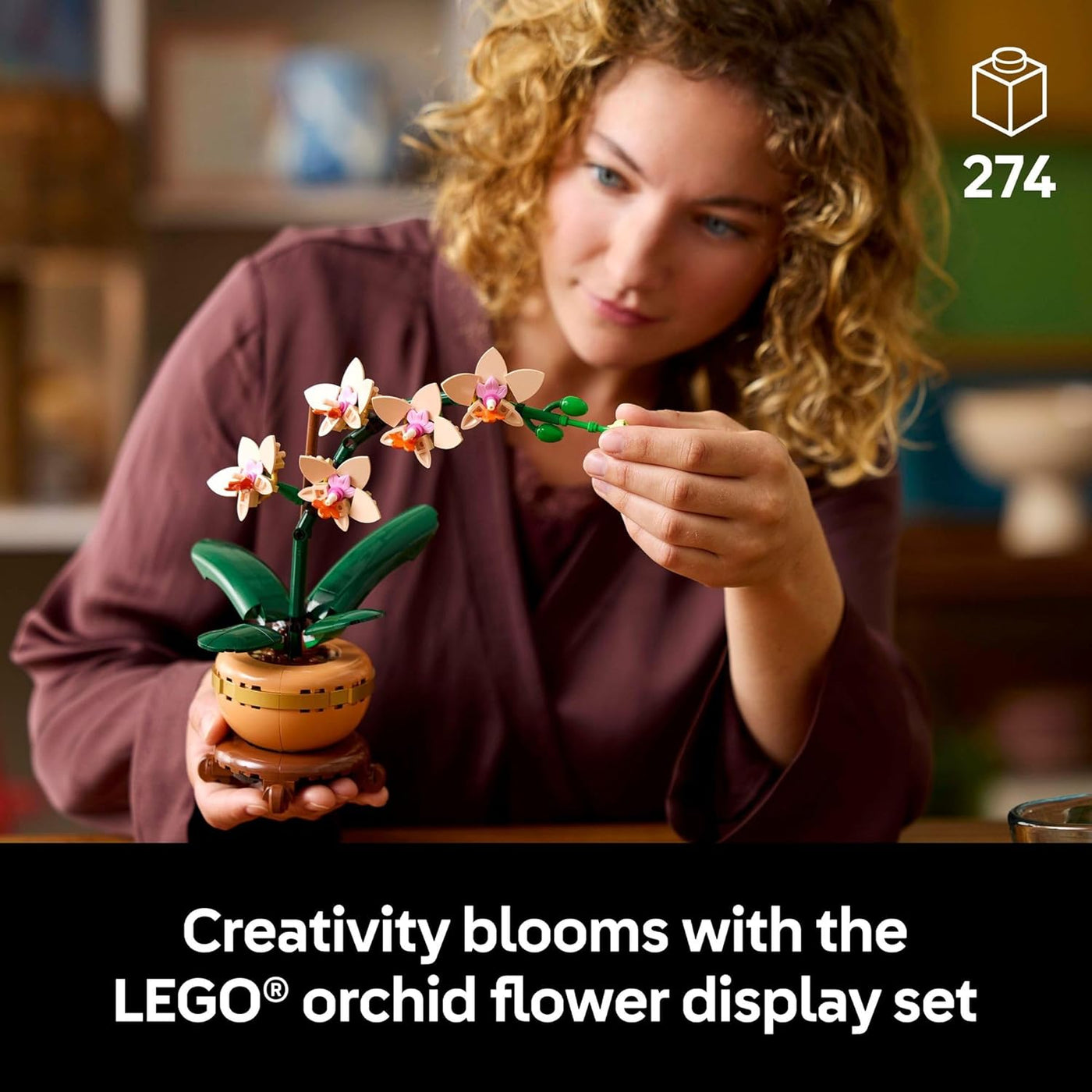 LEGO Botanicals - Juego de construcción de orquídeas