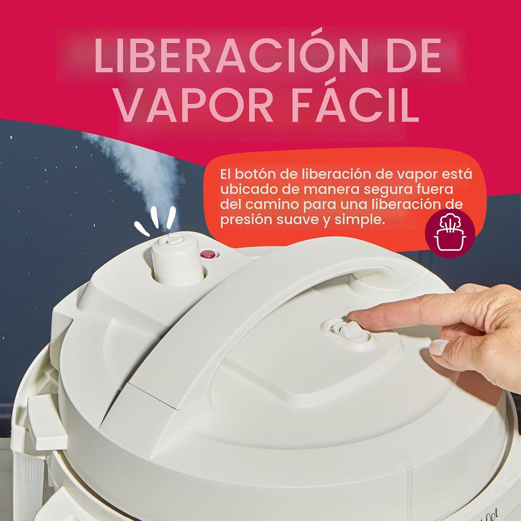 Instant Pot Rio Mini - Olla a presión eléctrica 7 en 1 de 4 cuartos de