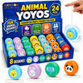 KatchOn, Paquete de 24 animales YoYo para niños, premios de aula a granel