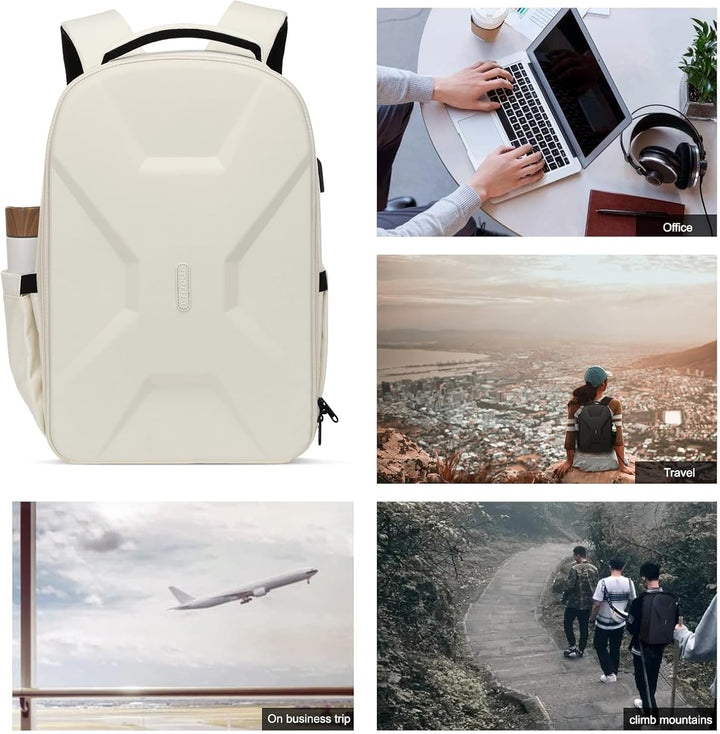 MOSISO Mochila para laptop de 15.6-16 pulgadas, 35L, con puerto de...