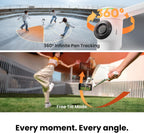 Insta360 Flow 2 Pro Grey - Gimbal plegable para teléfono con inteligencia artificial, seguimiento en más de 200 aplicaciones con Apple DockKit, seguimiento de múltiples personas, seguimiento