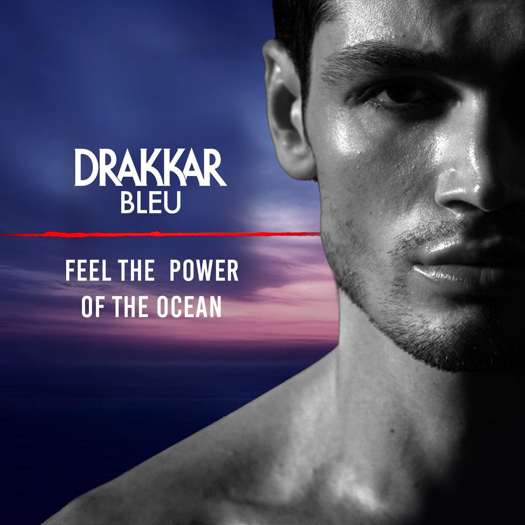 Guy Laroche Drakkar Bleu - Fragancia icónica de diseñador - Eau de...