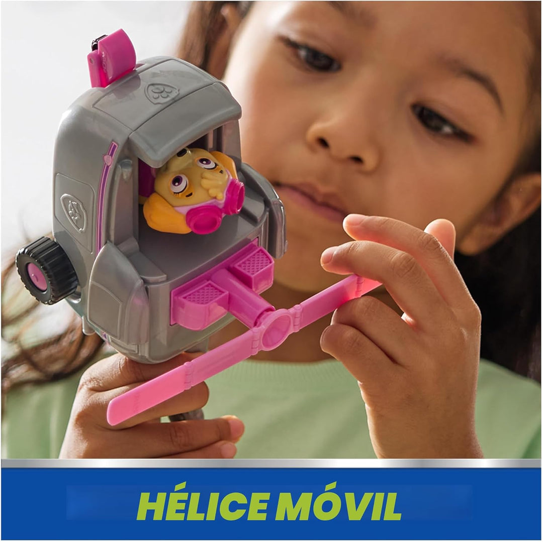 PAW Patrol, Helicóptero de Skye, vehículo de juguete con figura de...