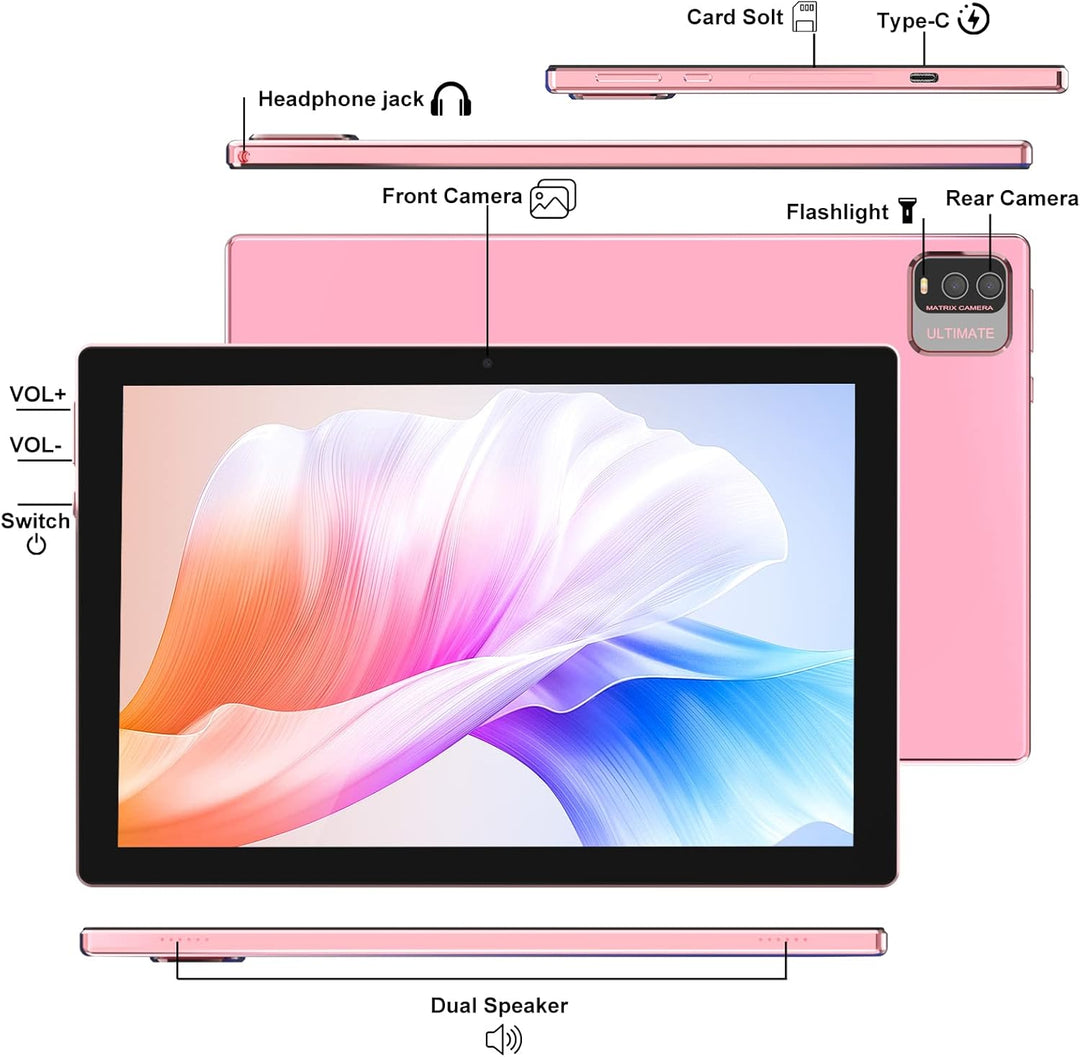 Tablet Android 15, de 10 pulgadas, 12 GB RAM+64 GB ROM\/1 TB expand...