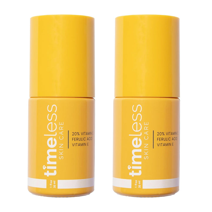 20 % de vitamina C + E suero de ácido ferúlico de 1 oz por Timeless...