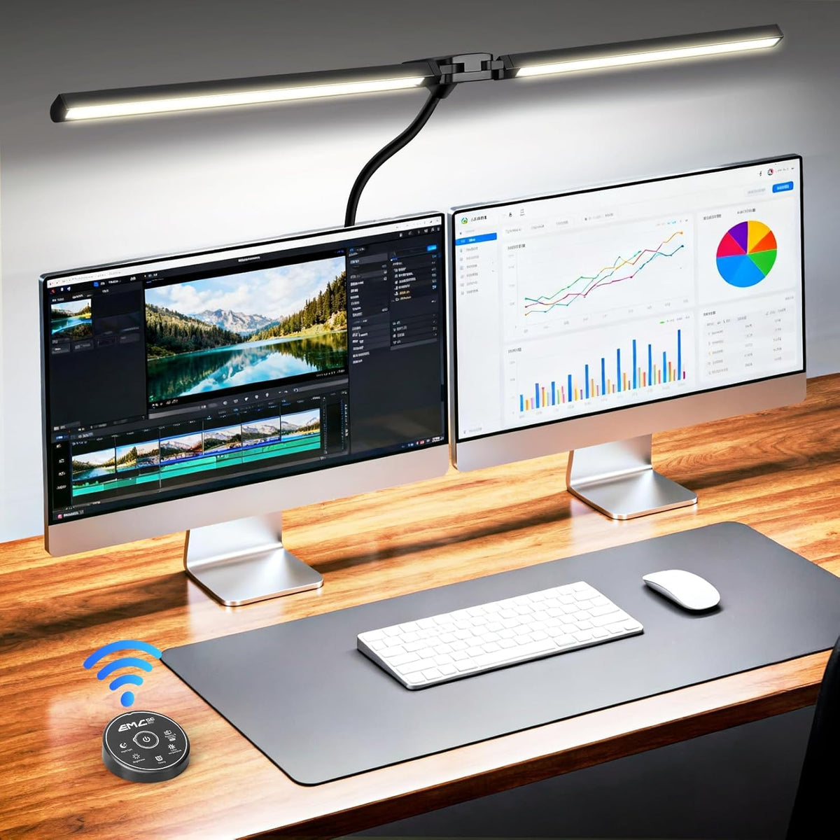 Lámpara Lámpara de escritorio LED para oficina en casa, lámpara de arquitecto de