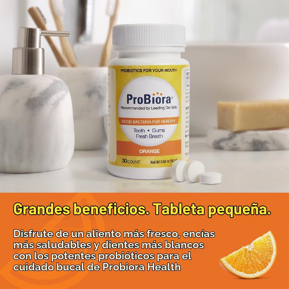 ProBiora - Tabletas probióticas masticables para cuidado bucal | Su...