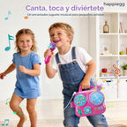 Máquina de karaoke para niños con micrófono, reproductor de música