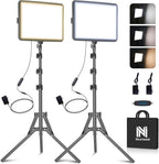 Kit de iluminación para fotografía de 2 paquetes
