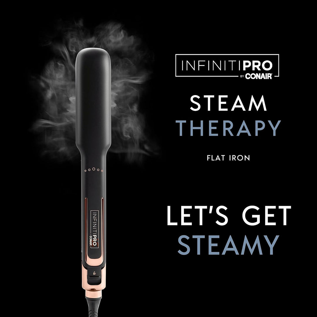 INFINITIPRO by Conair Steam Therapy Plancha plana, plancha de pelo...