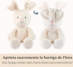 GUND Baby Peek--Boo Flora 7-Inch Bunny Squeeze-Activated Plush Toy