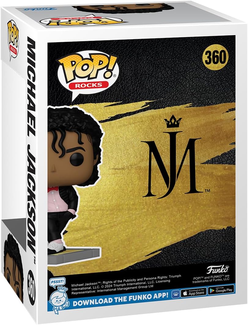 Funko POP! Rocks: Michael Jackson - (Billie Jean) - Figura de vinil...