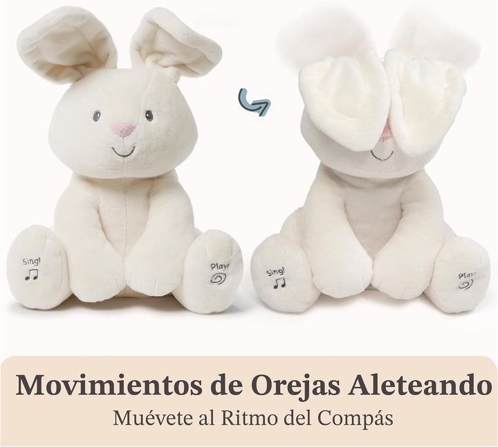 GUND - Baby Flora, el conejo animado de peluche, juguete de animal...
